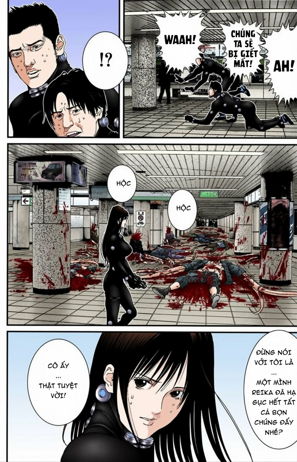 Gantz Full Color: Chapter 194: Trận Chiến Đường Phố
