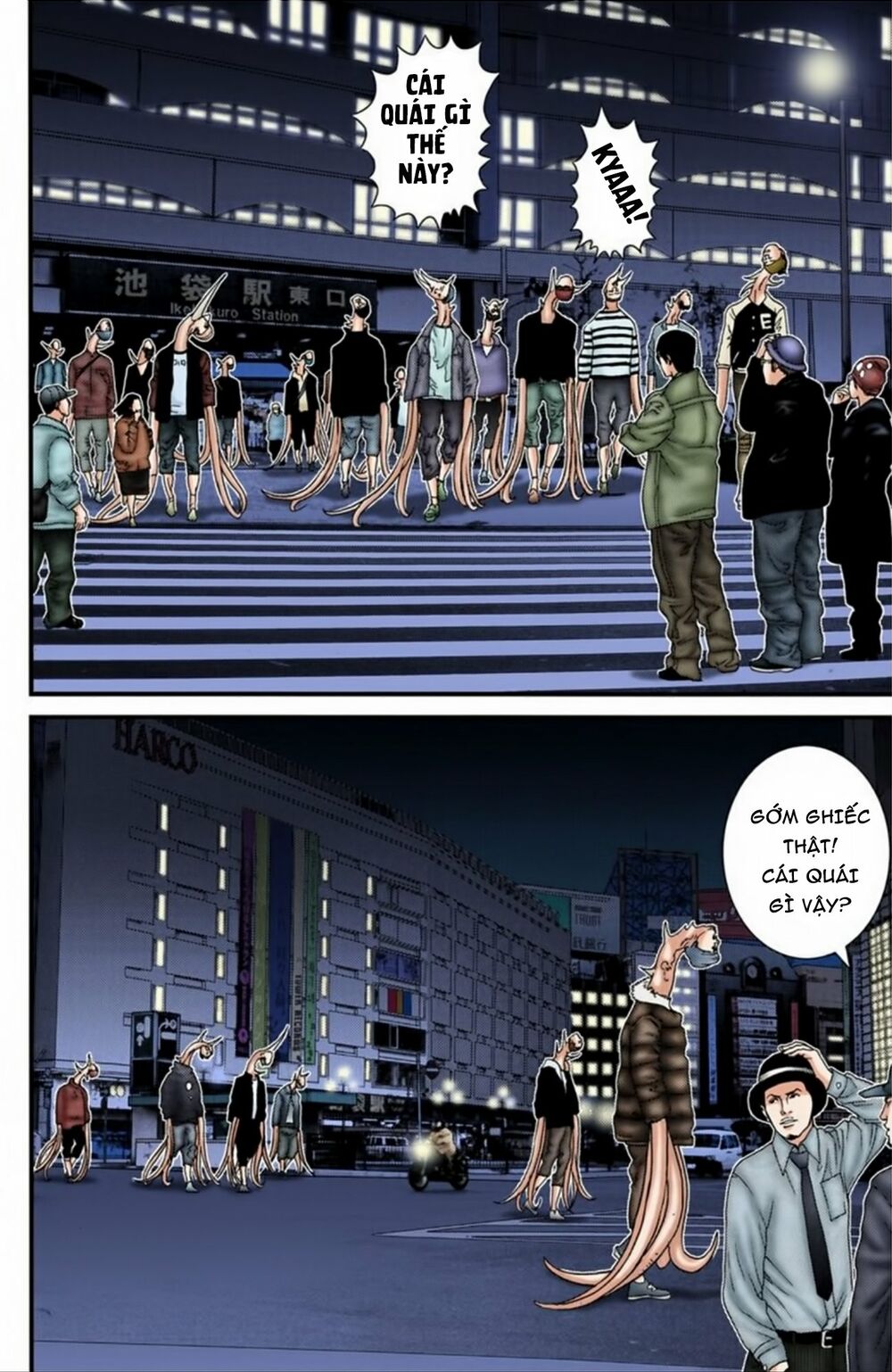 Gantz Full Color: Chapter 194: Trận Chiến Đường Phố