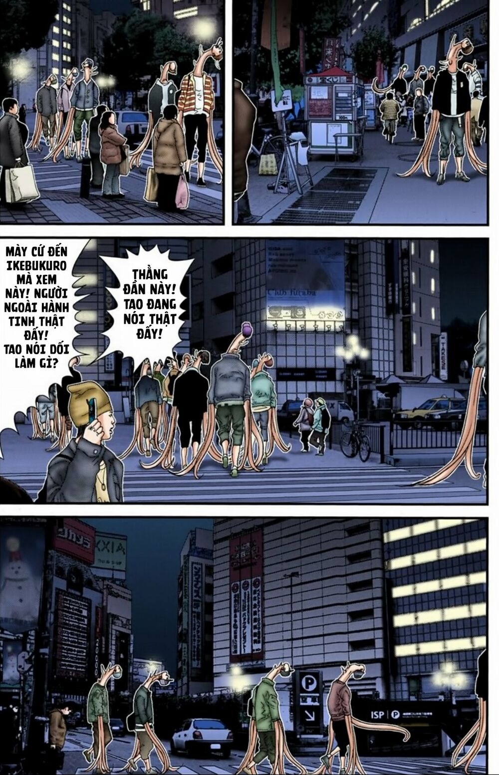 Gantz Full Color: Chapter 194: Trận Chiến Đường Phố