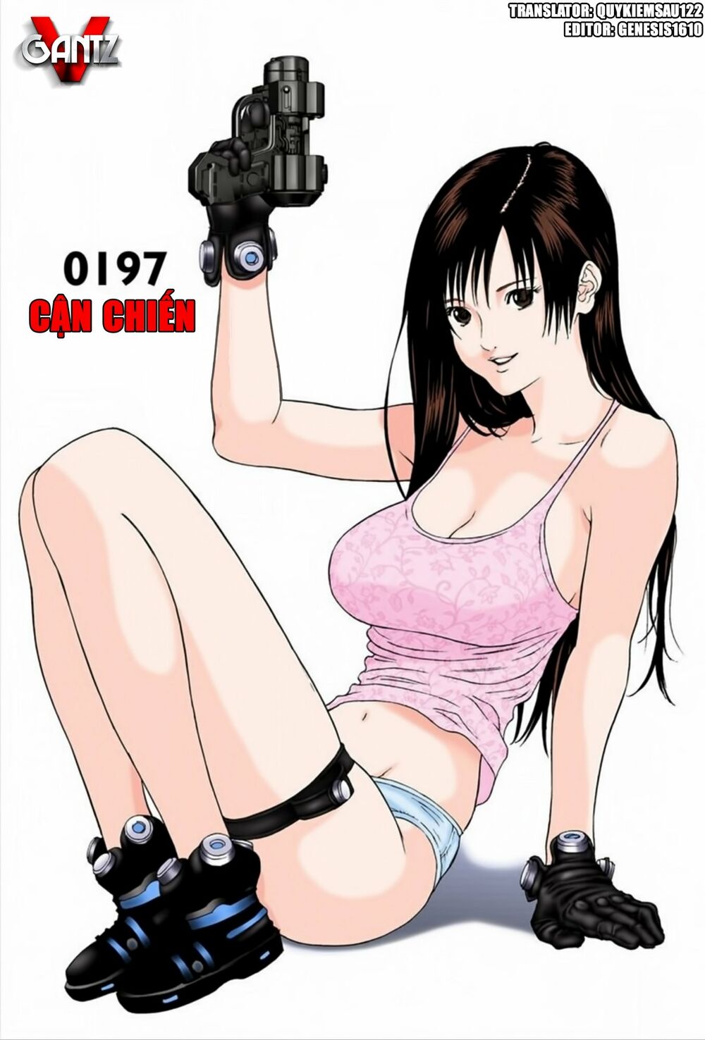Gantz Full Color: Chapter 197: Cận Chiến