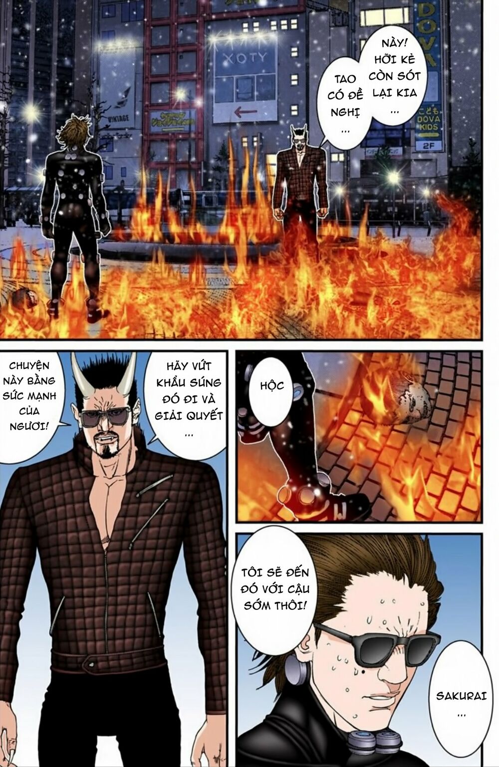 Gantz Full Color: Chapter 197: Cận Chiến