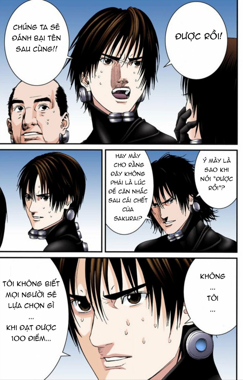 Gantz Full Color: Chapter 206: Trước Cơn Bão