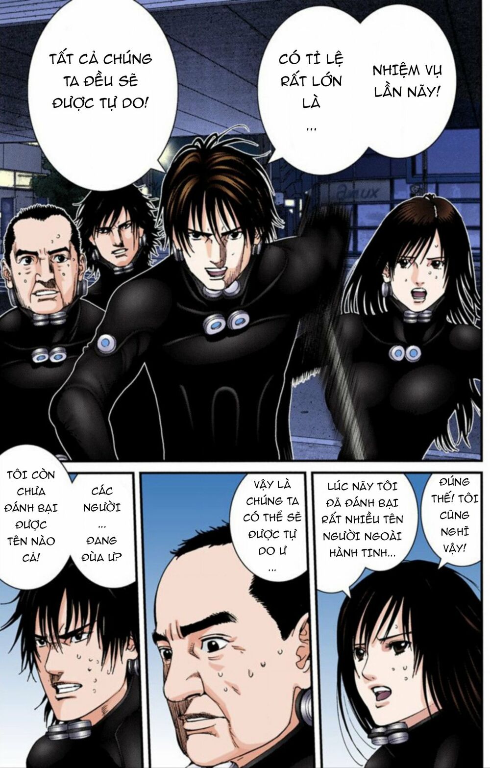 Gantz Full Color: Chapter 206: Trước Cơn Bão