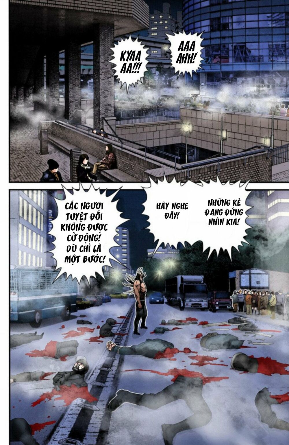 Gantz Full Color: Chapter 207: Buổi Tường Thuật Đẫm Máu