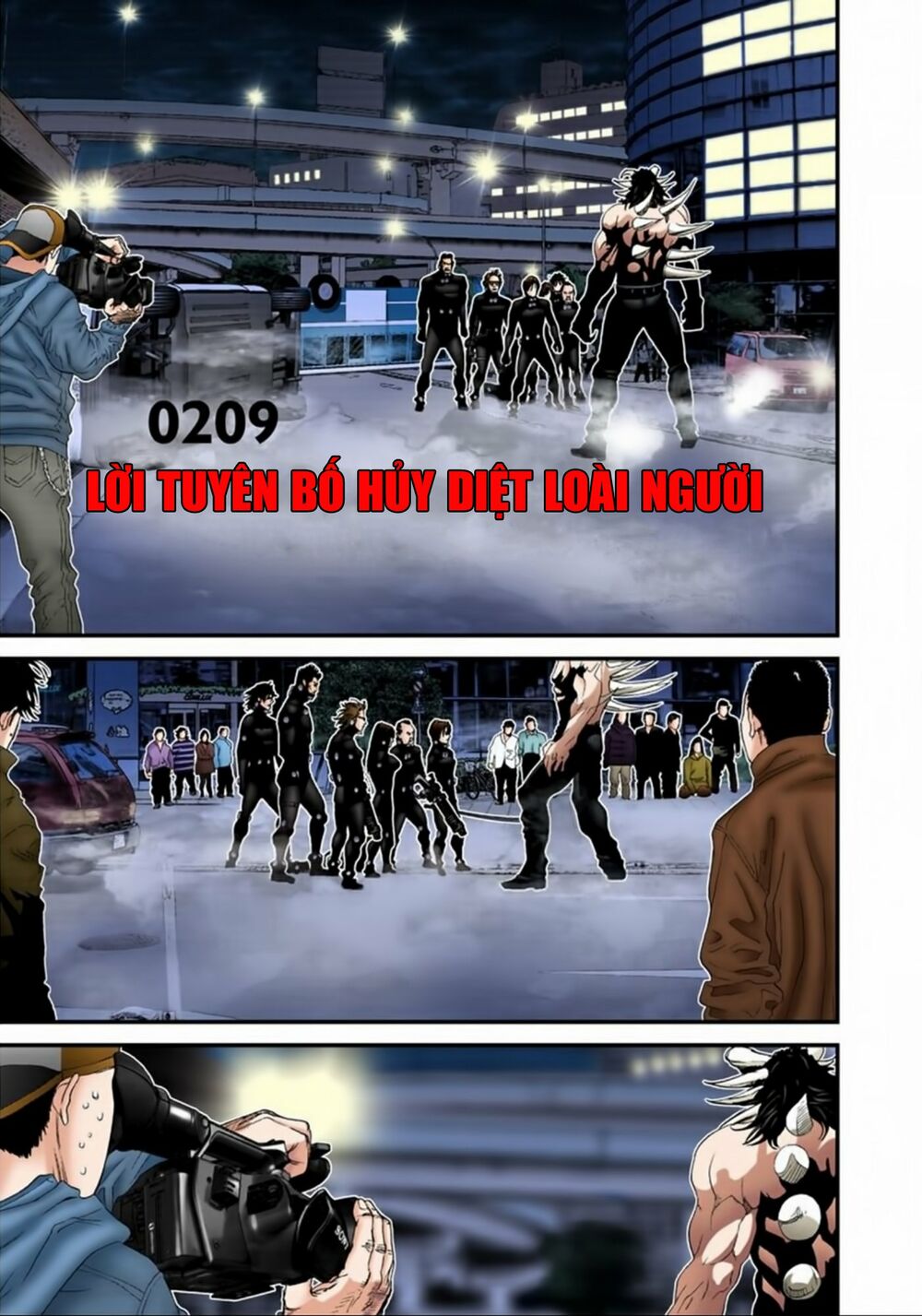 Gantz Full Color: Chapter 209: Lời Tuyên Bố Hủy Diệt Loài Người
