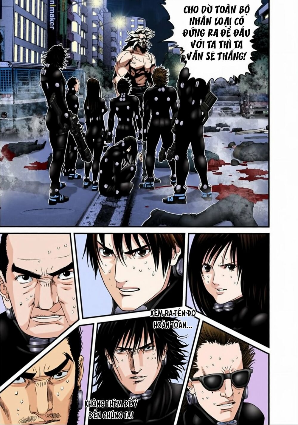 Gantz Full Color: Chapter 209: Lời Tuyên Bố Hủy Diệt Loài Người
