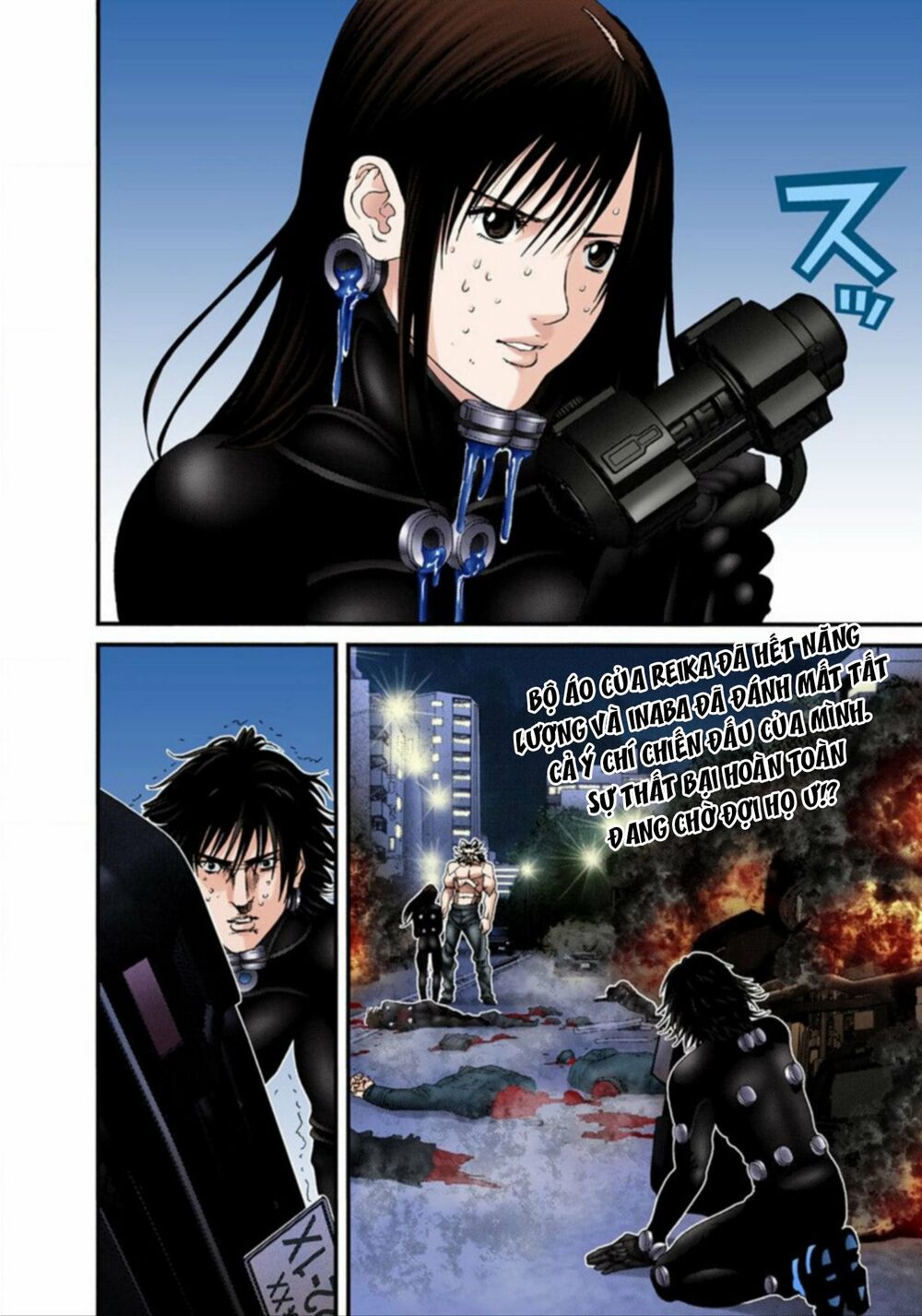 Gantz Full Color: Chapter 212: Vô Ích Thôi!