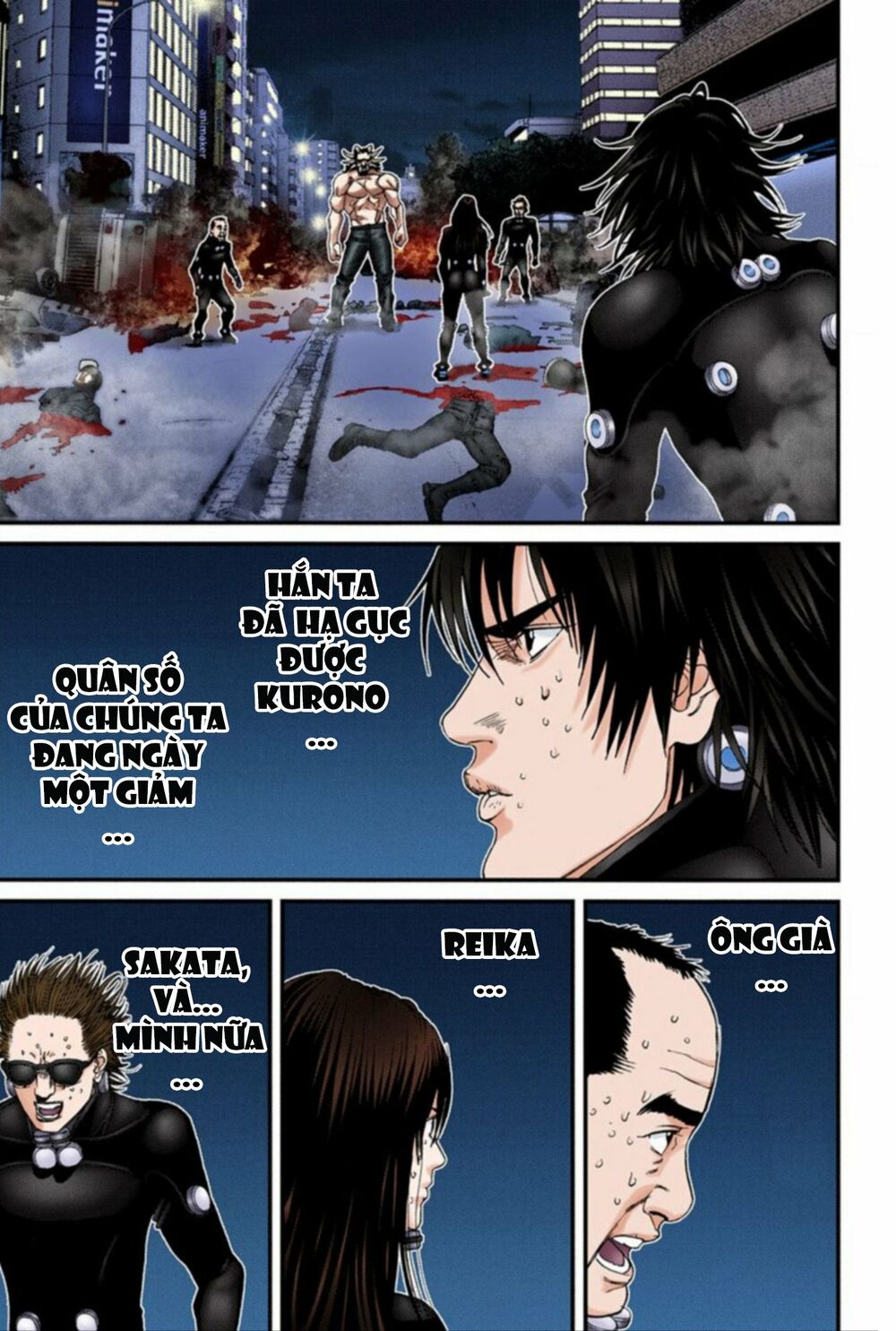 Gantz Full Color: Chapter 212: Vô Ích Thôi!