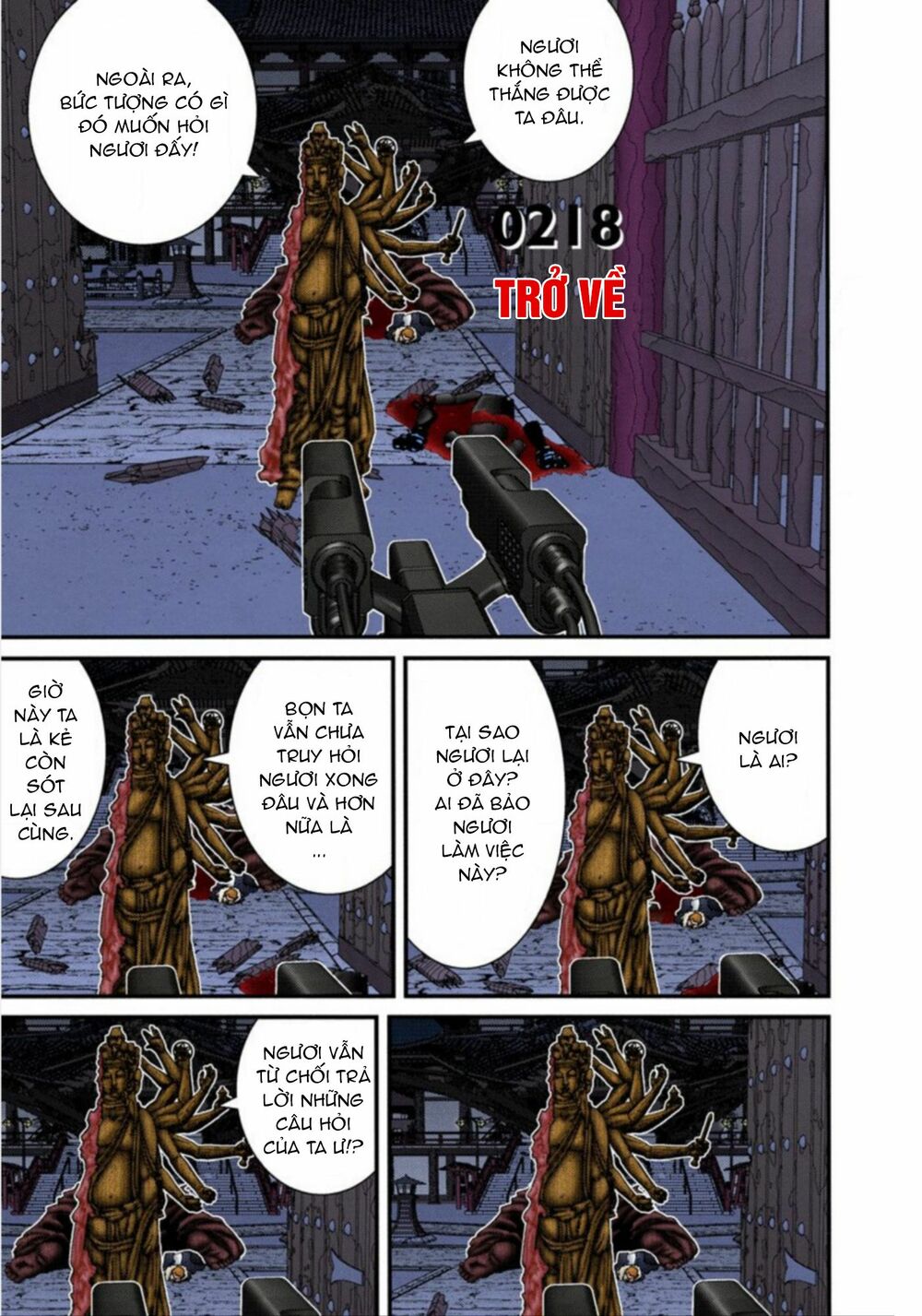 Gantz Full Color: Chapter 218: Trở Về