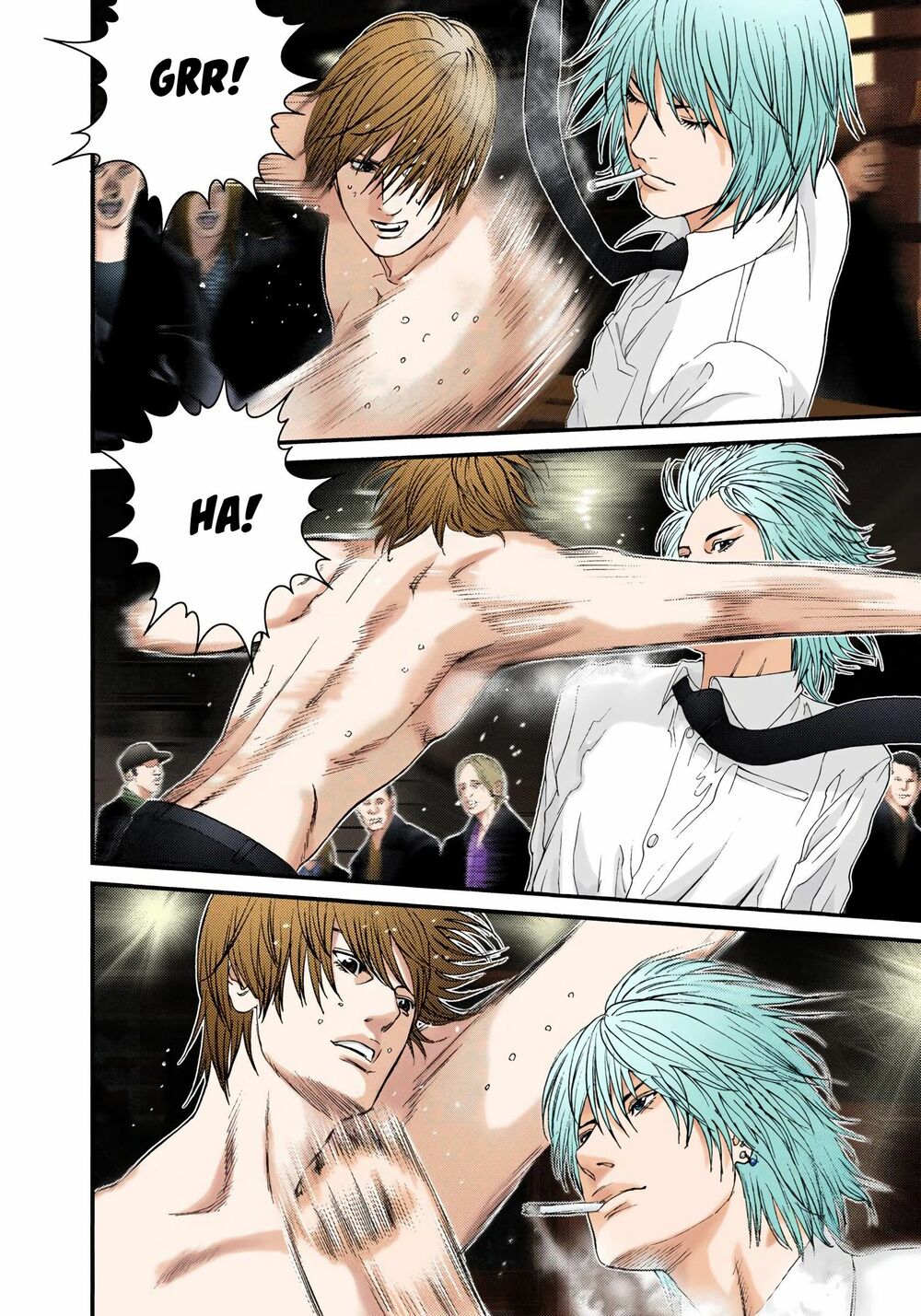Gantz Full Color: Chapter 228: Bữa Ăn Tối Của Áo Đen