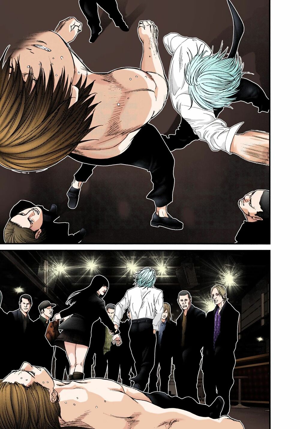 Gantz Full Color: Chapter 228: Bữa Ăn Tối Của Áo Đen