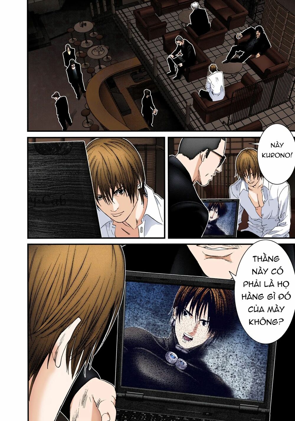 Gantz Full Color: Chapter 228: Bữa Ăn Tối Của Áo Đen