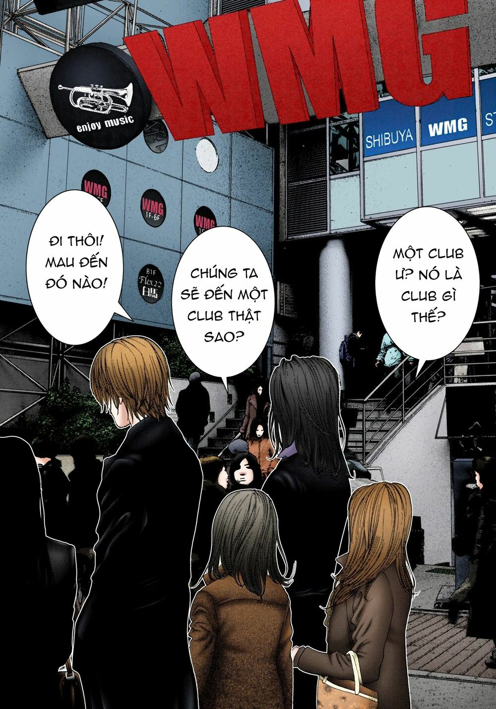 Gantz Full Color: Chapter 228: Bữa Ăn Tối Của Áo Đen