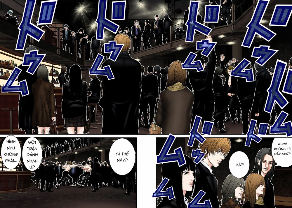 Gantz Full Color: Chapter 228: Bữa Ăn Tối Của Áo Đen
