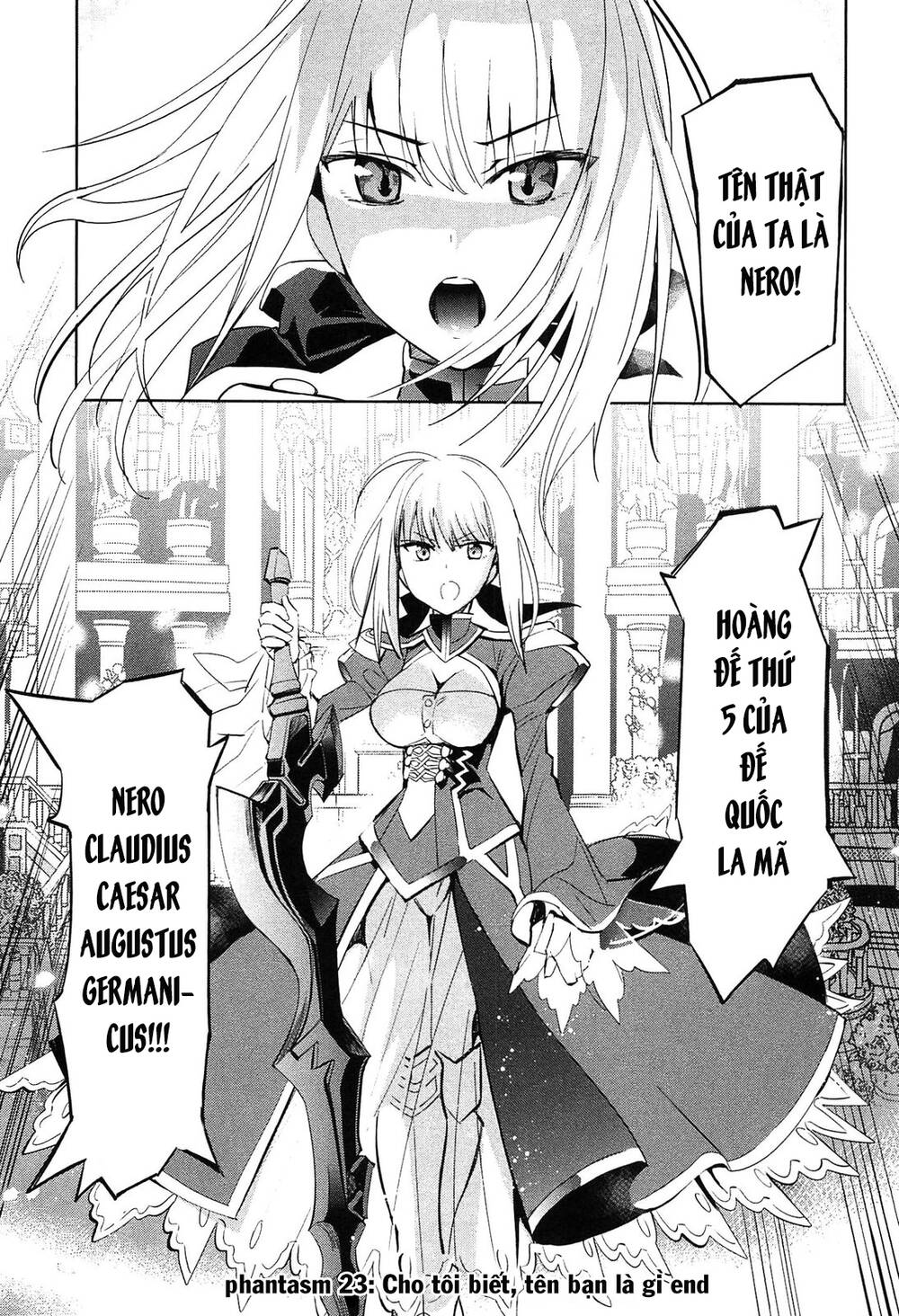 Fate/extra: Chapter 23