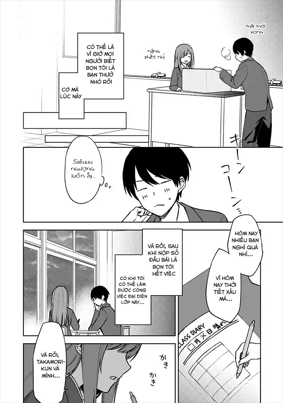 When I Rescued a Beautiful Girl Who Was About to Be Mol*sted, It Was My Childhood Friend: Chapter 14: - Tay trong tay với Takamori-kun