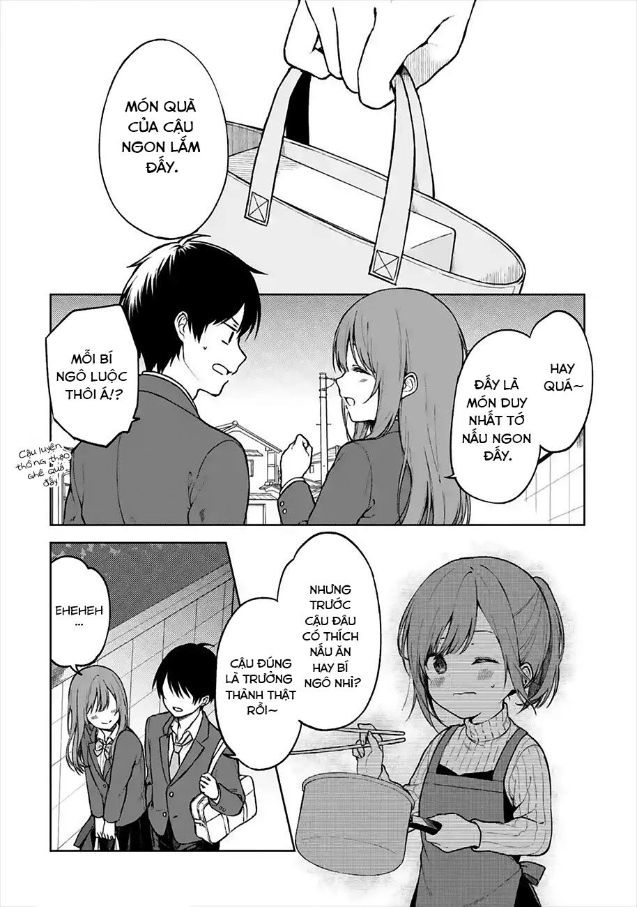 When I Rescued a Beautiful Girl Who Was About to Be Mol*sted, It Was My Childhood Friend: Chapter 14: - Tay trong tay với Takamori-kun