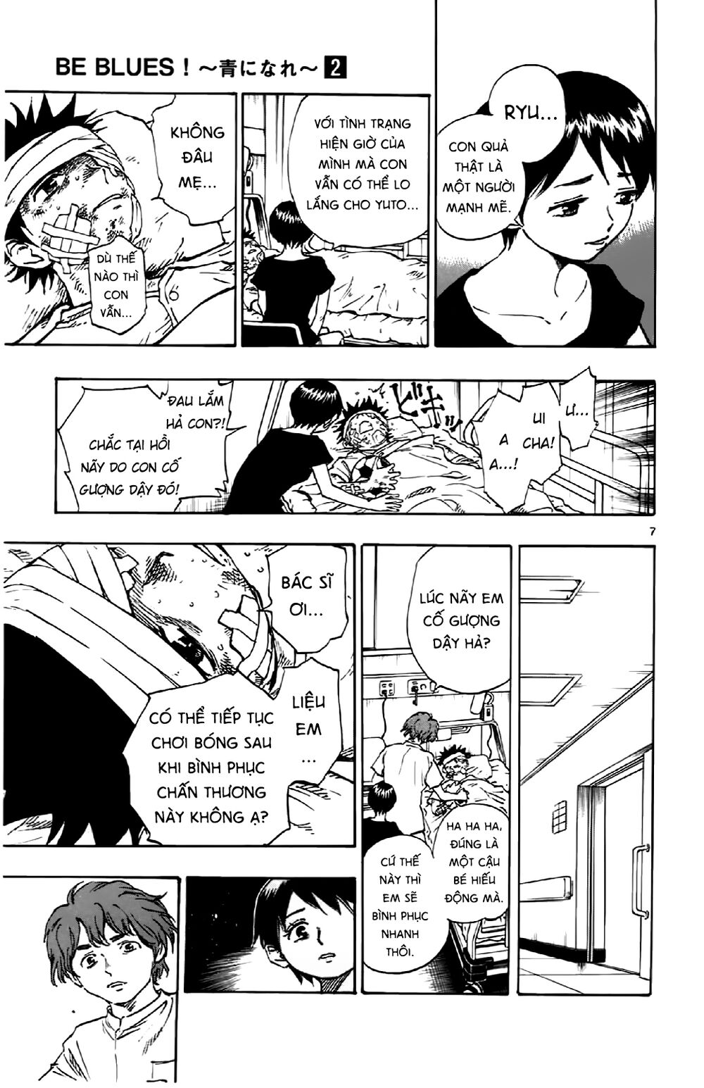 Be Blues! - Ao Ni Nare: Chapter 12: Quyết tâm của Ryu và sự dũng cảm của Yuto