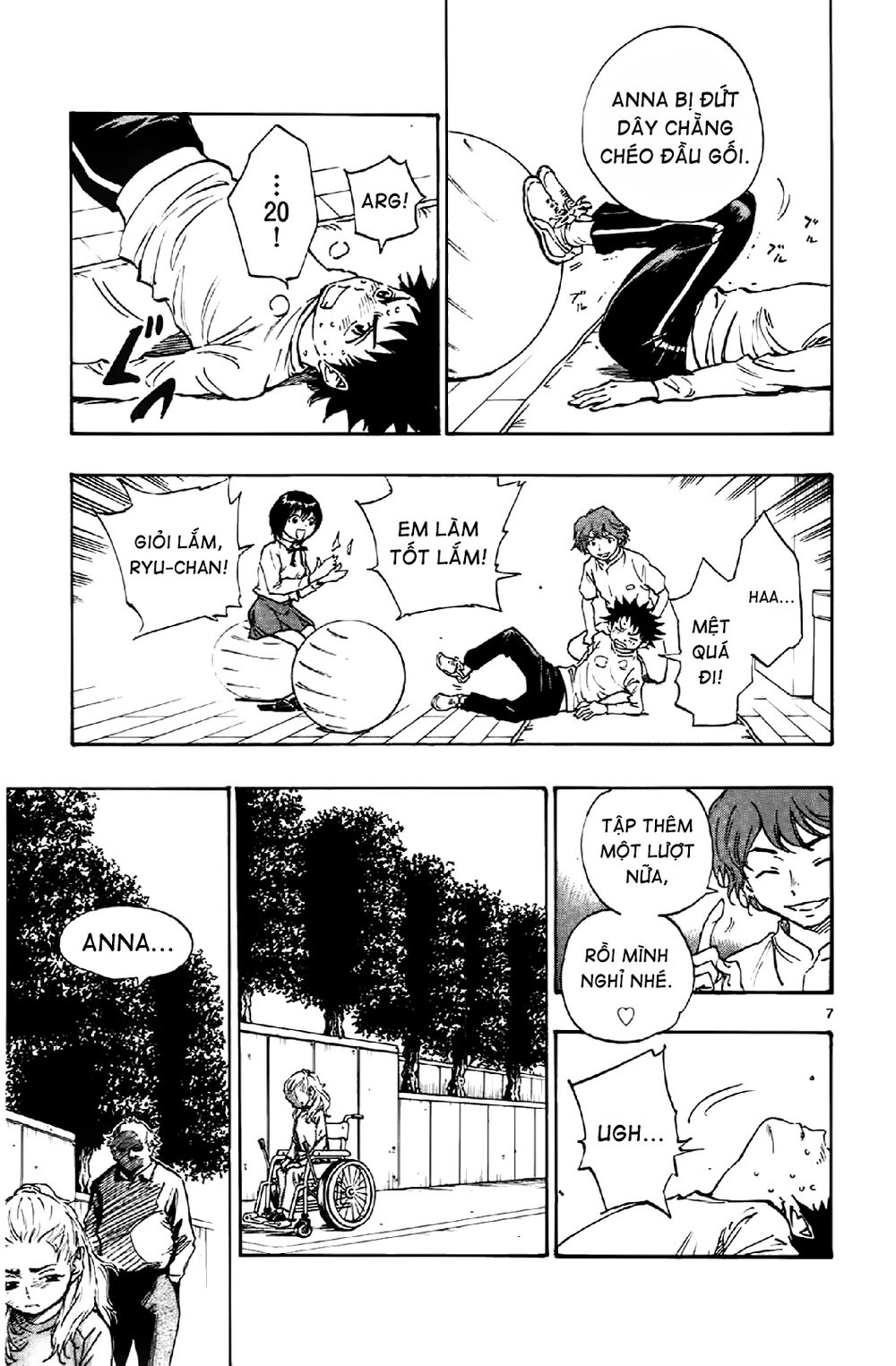 Be Blues! - Ao Ni Nare: Chapter 14: Tình trạng của Anna