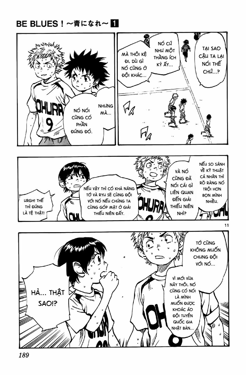 Be Blues! - Ao Ni Nare: Chapter 7