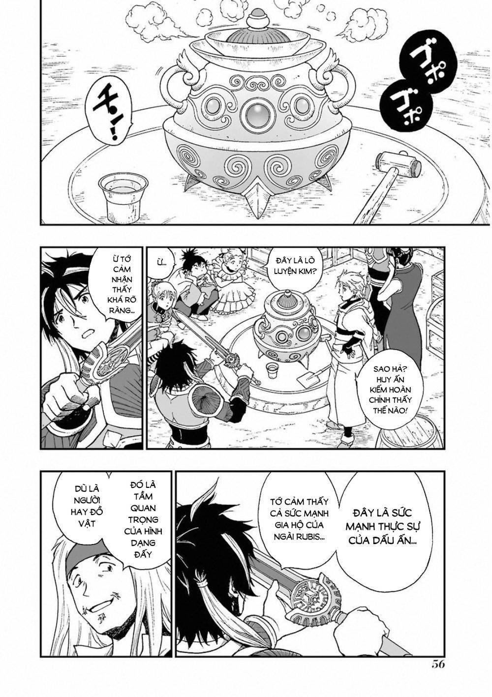 Dấu Ấn Rồng Thiêng - Người Kế Thừa Thánh Huy: Chapter 306