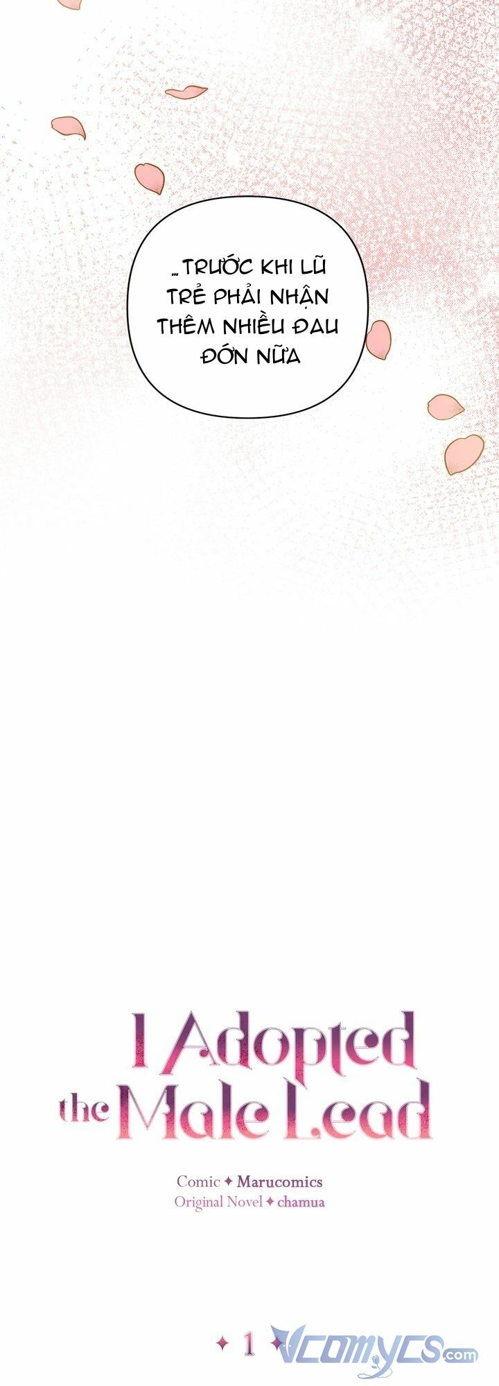 Tôi Đã Nhận Nuôi Nam Chính: Chapter 1