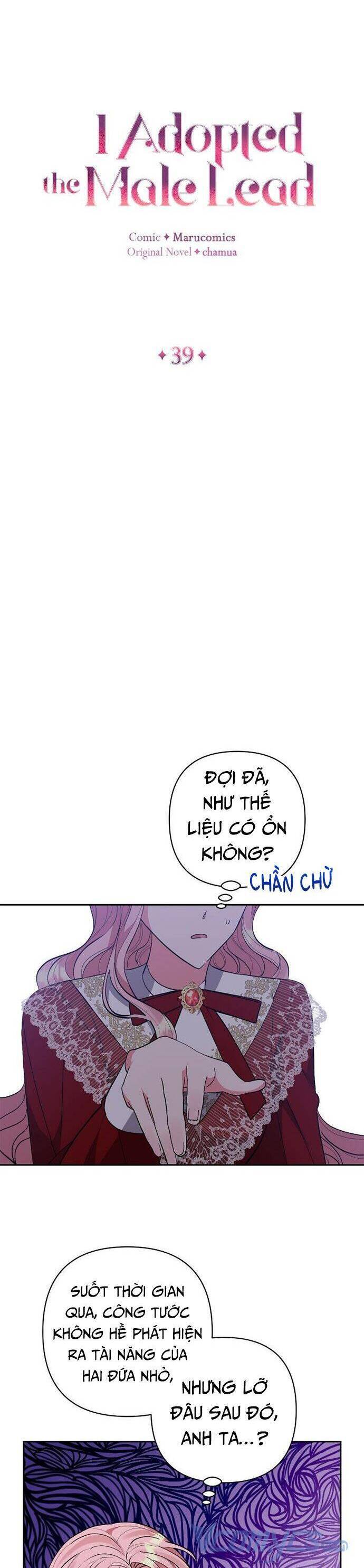 Tôi Đã Nhận Nuôi Nam Chính: Chapter 39
