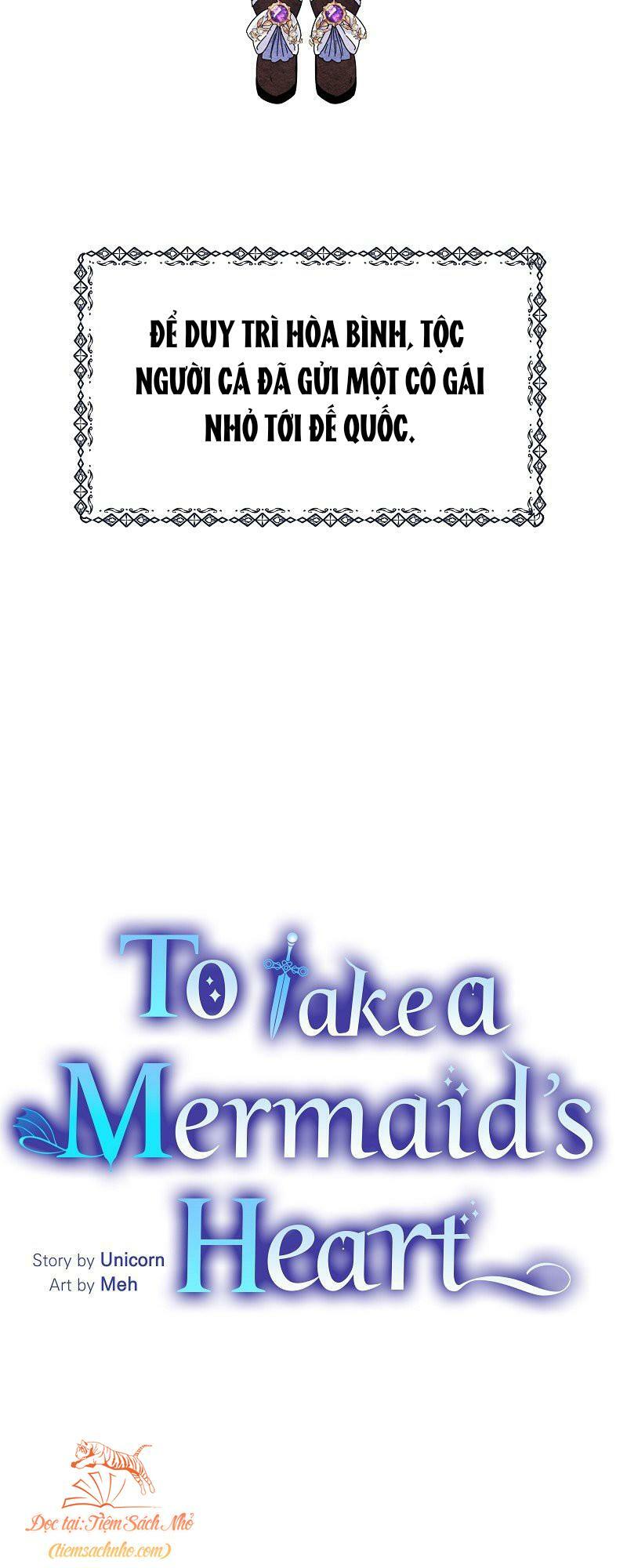 Lấy đi trái tim nàng tiên cá: Chapter 1