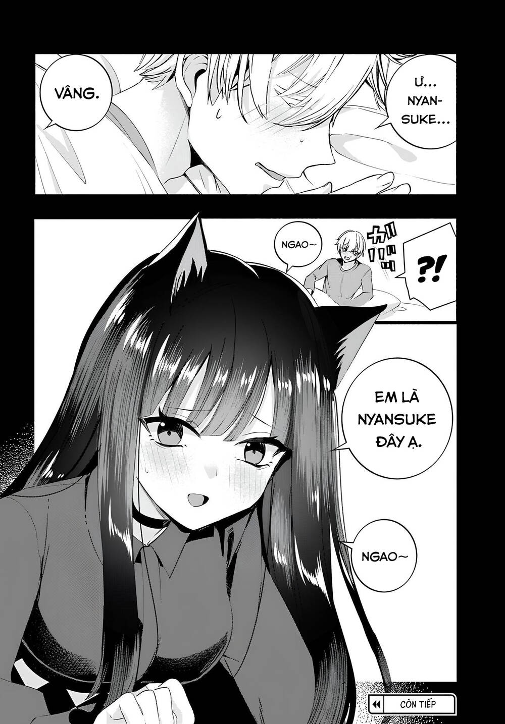 Chiteki de Cool na Kouhai Bijo, Ore no Kai Neko ni naru: Chapter 10