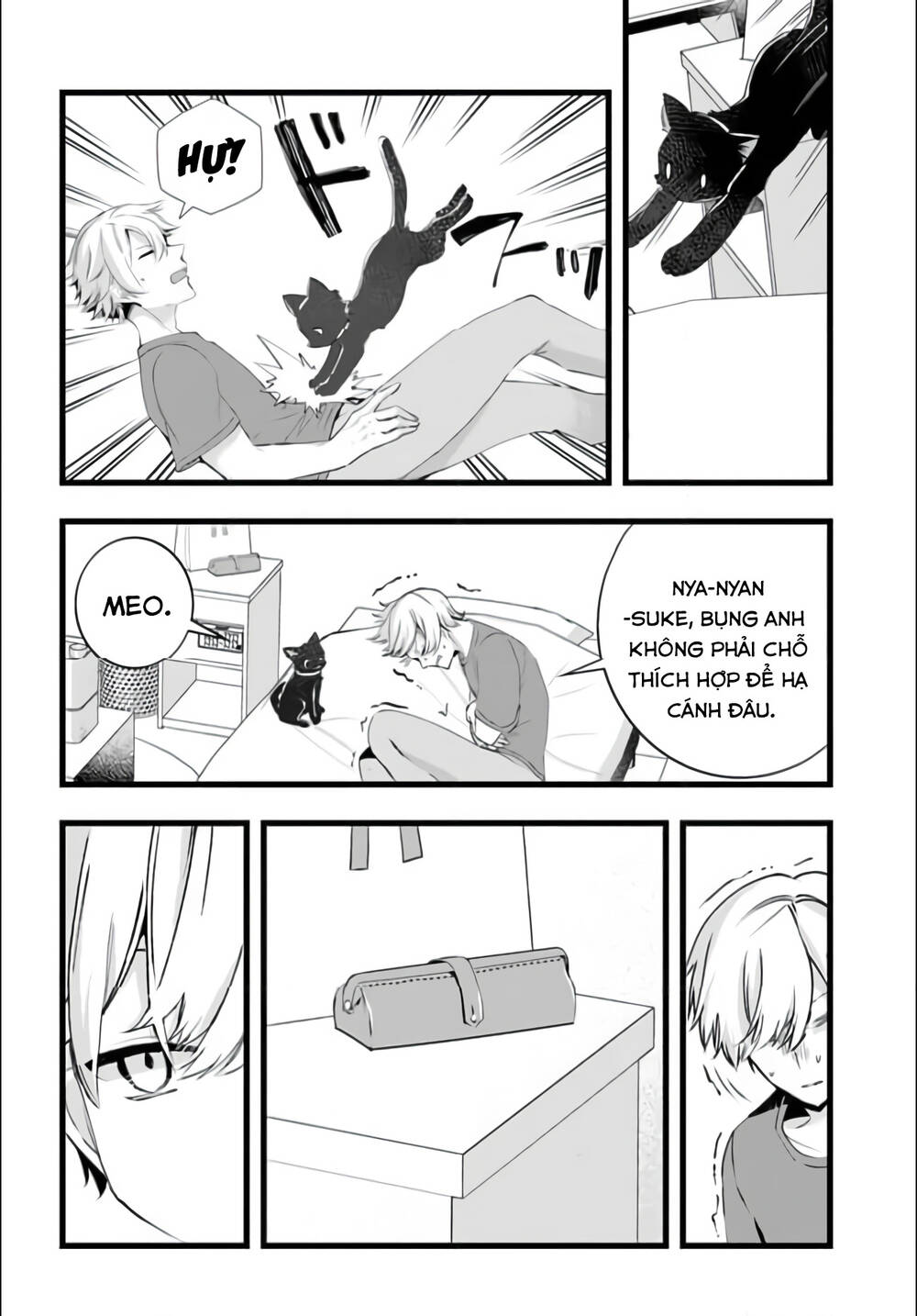 Chiteki de Cool na Kouhai Bijo, Ore no Kai Neko ni naru: Chapter 23