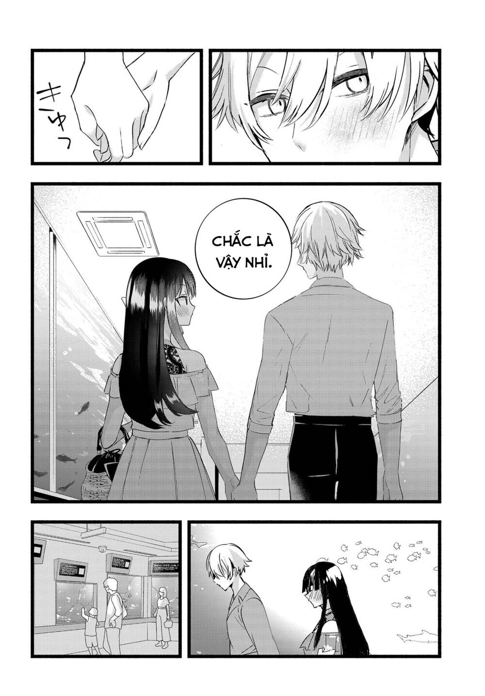 Chiteki de Cool na Kouhai Bijo, Ore no Kai Neko ni naru: Chapter 24