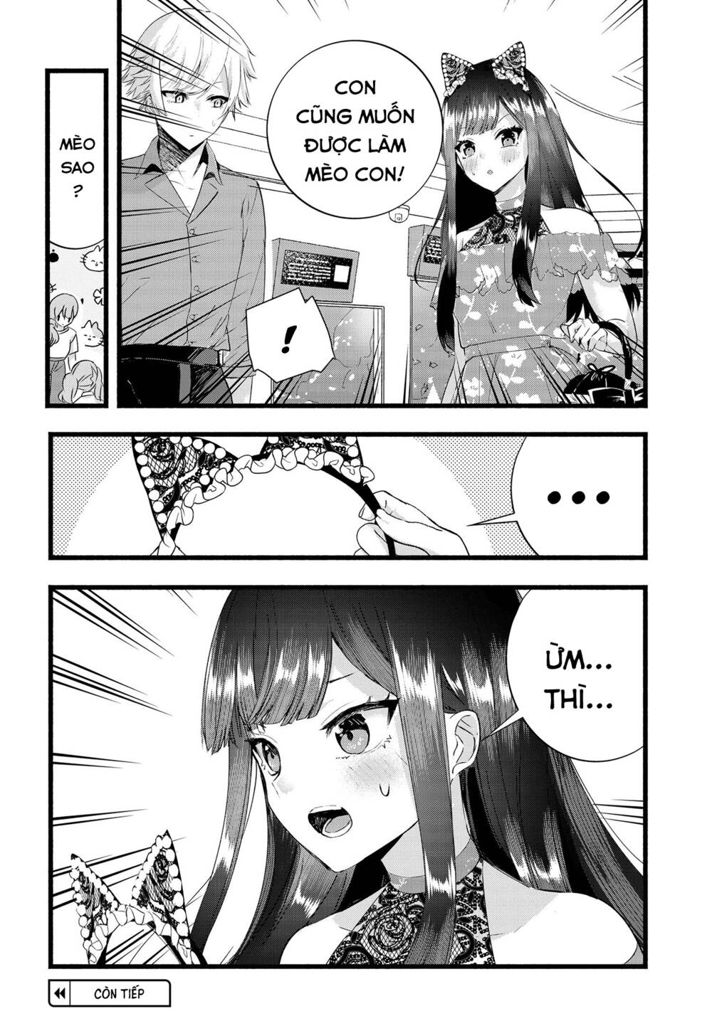 Chiteki de Cool na Kouhai Bijo, Ore no Kai Neko ni naru: Chapter 24