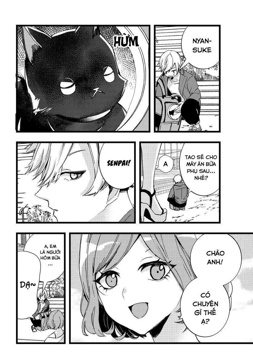 Chiteki de Cool na Kouhai Bijo, Ore no Kai Neko ni naru: Chapter 4
