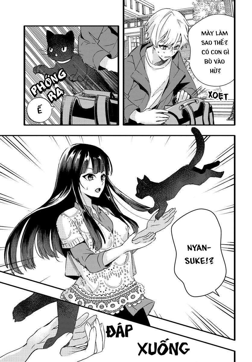 Chiteki de Cool na Kouhai Bijo, Ore no Kai Neko ni naru: Chapter 4