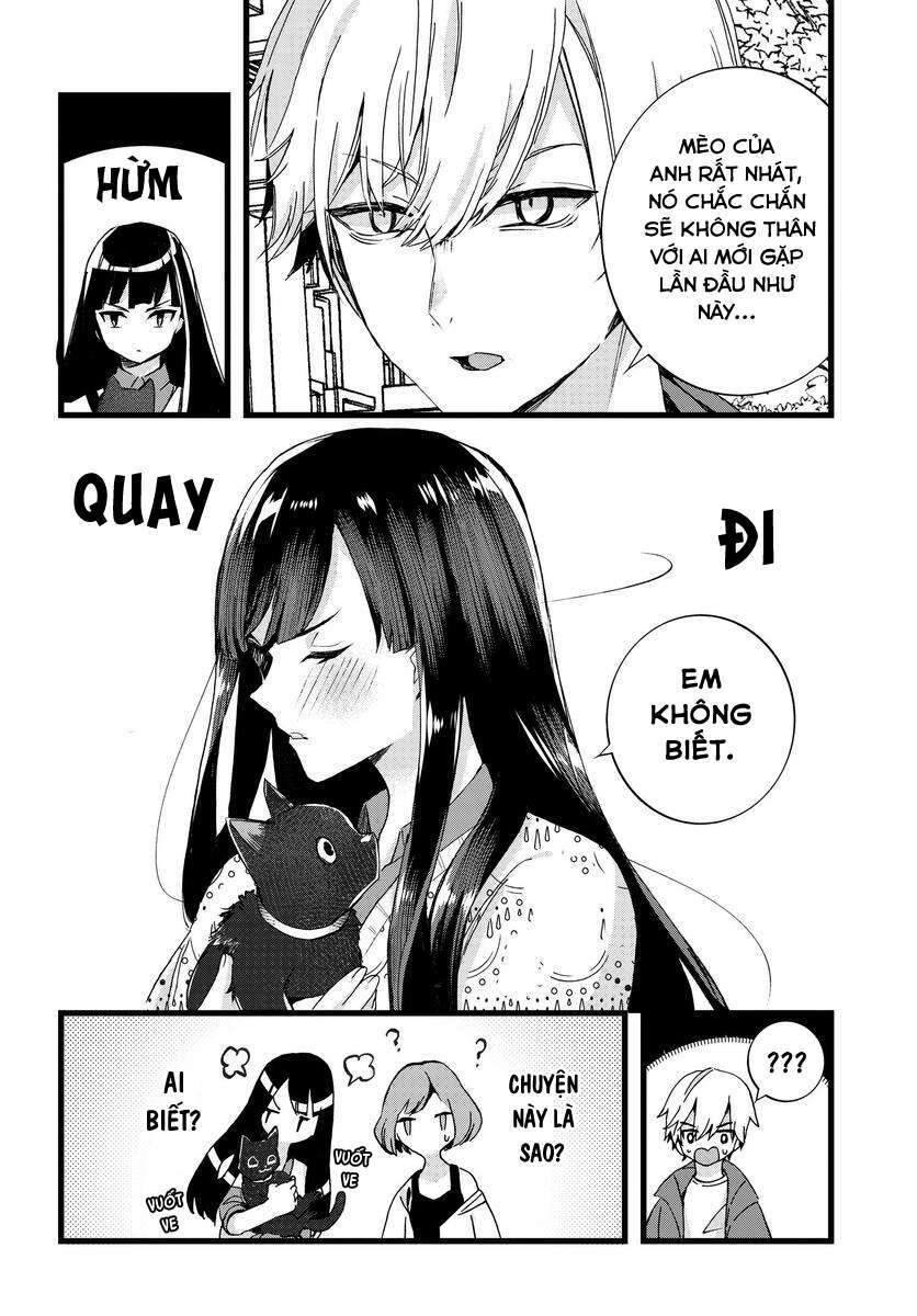 Chiteki de Cool na Kouhai Bijo, Ore no Kai Neko ni naru: Chapter 4