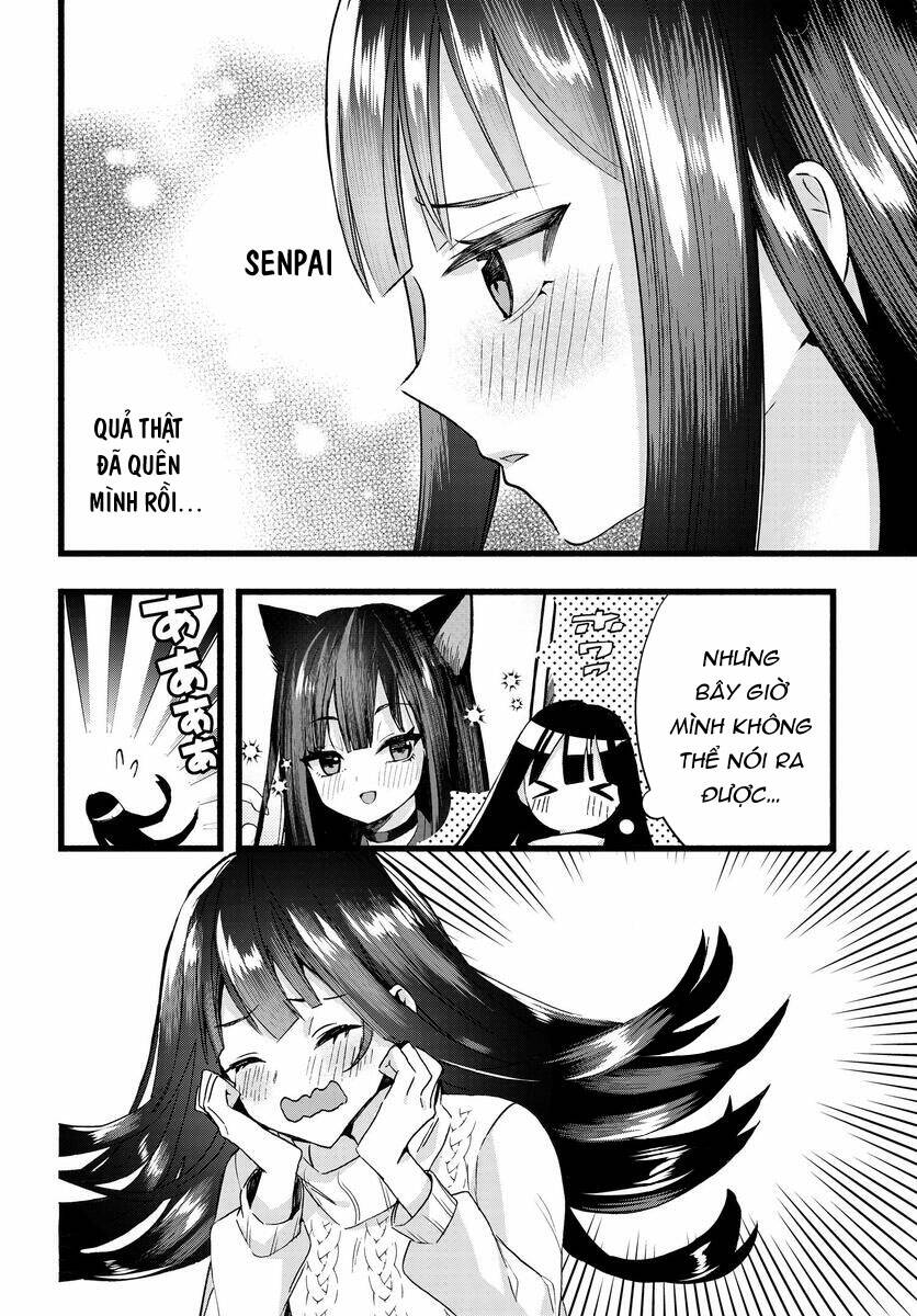 Chiteki de Cool na Kouhai Bijo, Ore no Kai Neko ni naru: Chapter 7