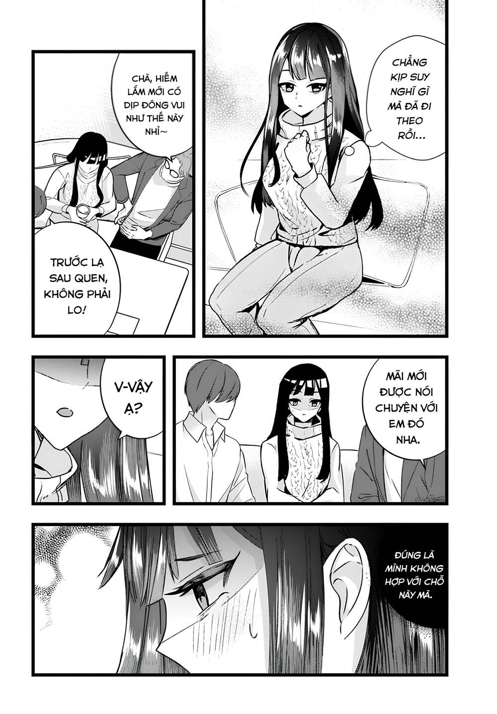 Chiteki de Cool na Kouhai Bijo, Ore no Kai Neko ni naru: Chapter 8