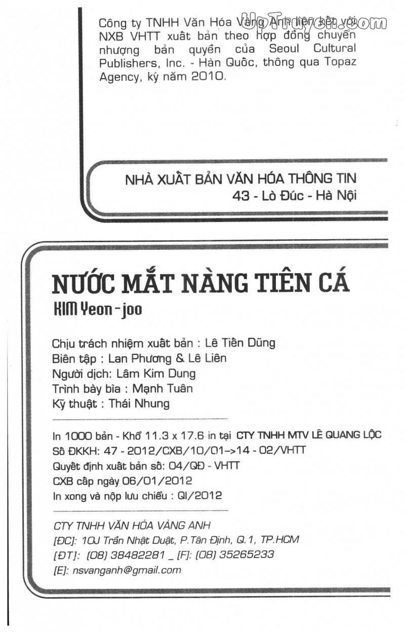 Nước Mắt Nàng Tiên Cá: Chapter 4