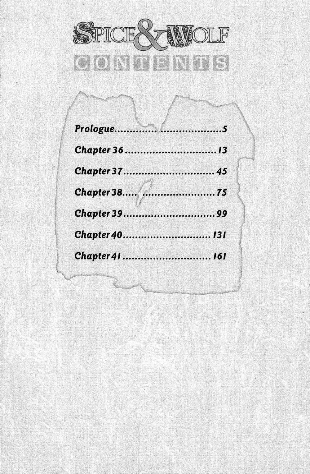 Ookami to Koushinryou: Chapter 0