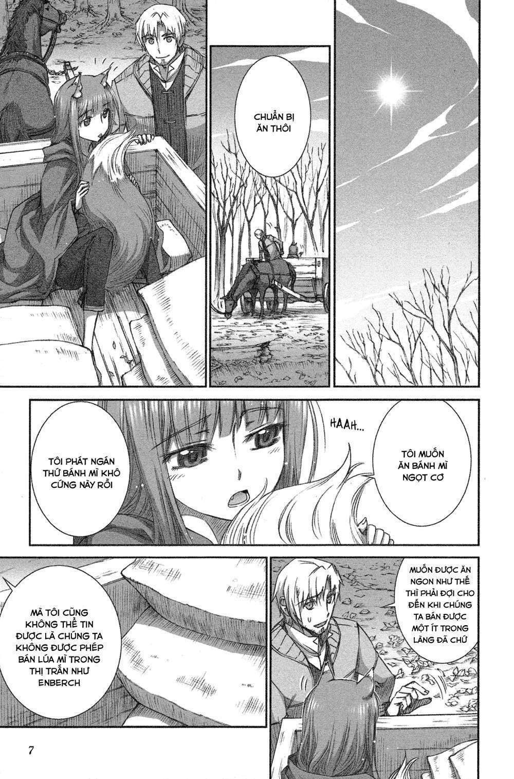 Ookami to Koushinryou: Chapter 0