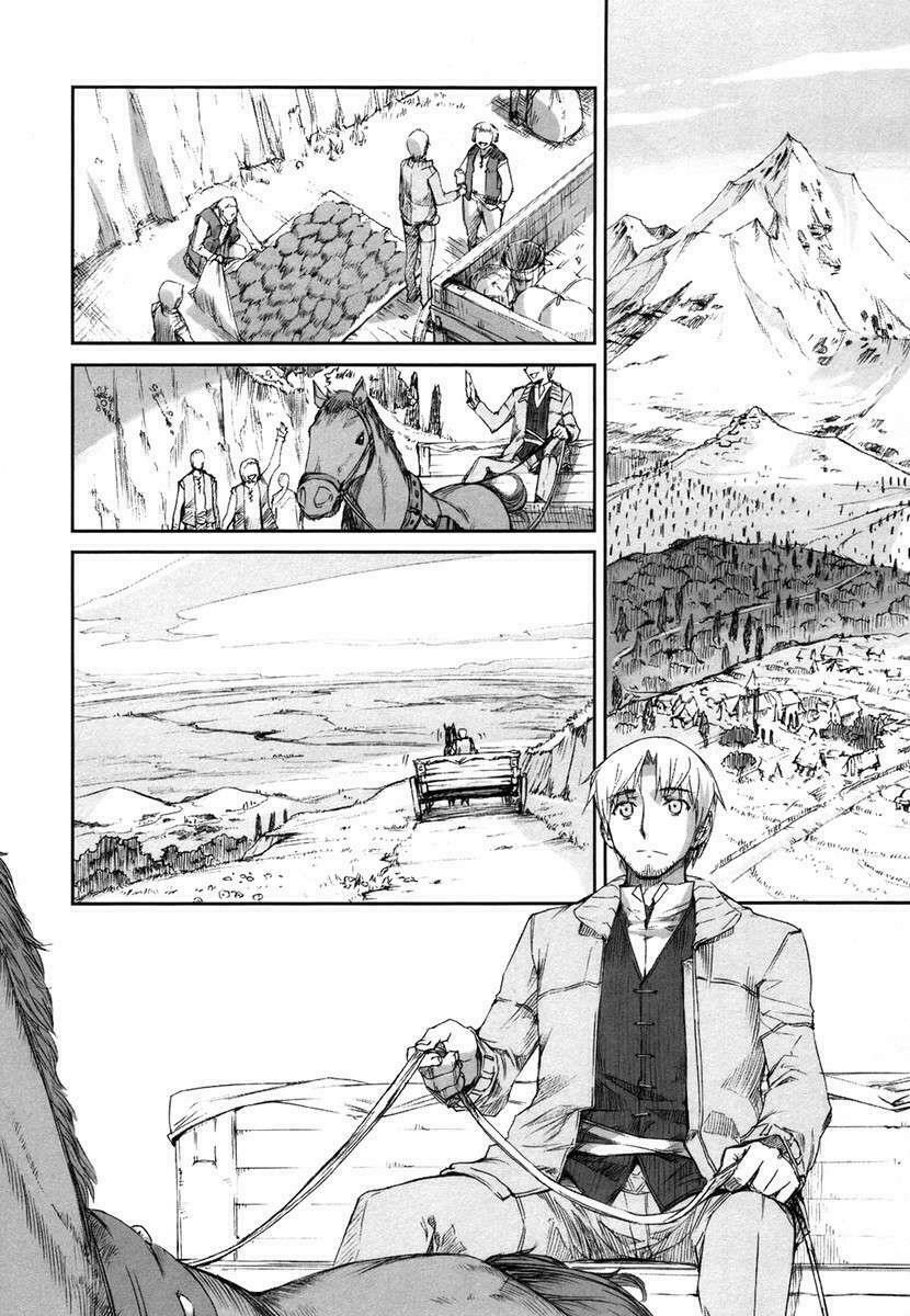 Ookami to Koushinryou: Chapter 1