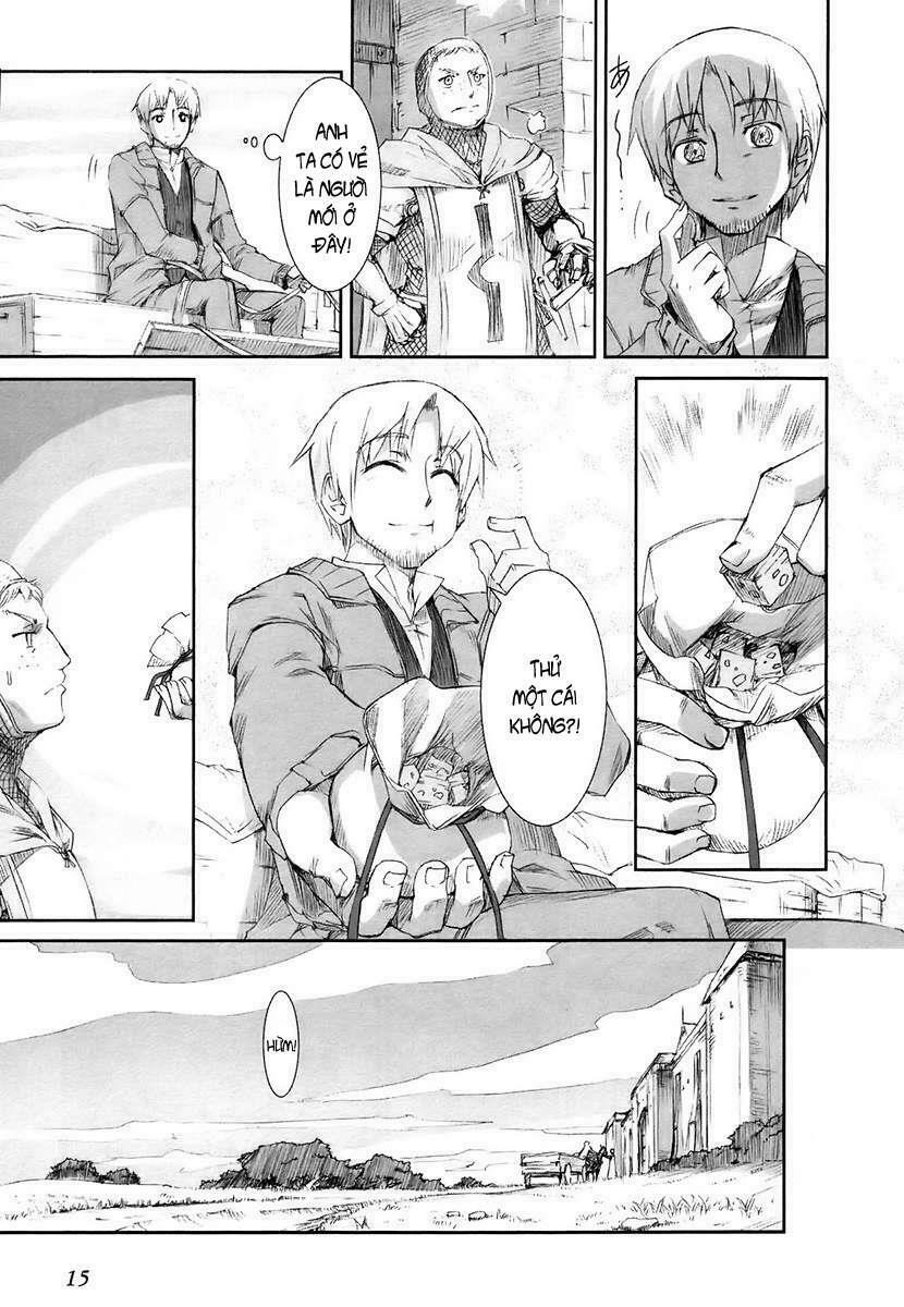 Ookami to Koushinryou: Chapter 1