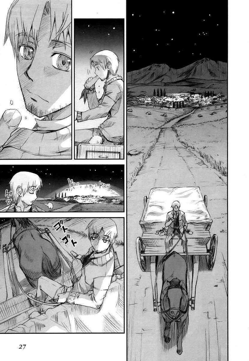 Ookami to Koushinryou: Chapter 1
