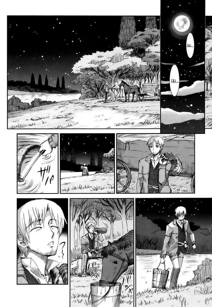 Ookami to Koushinryou: Chapter 1