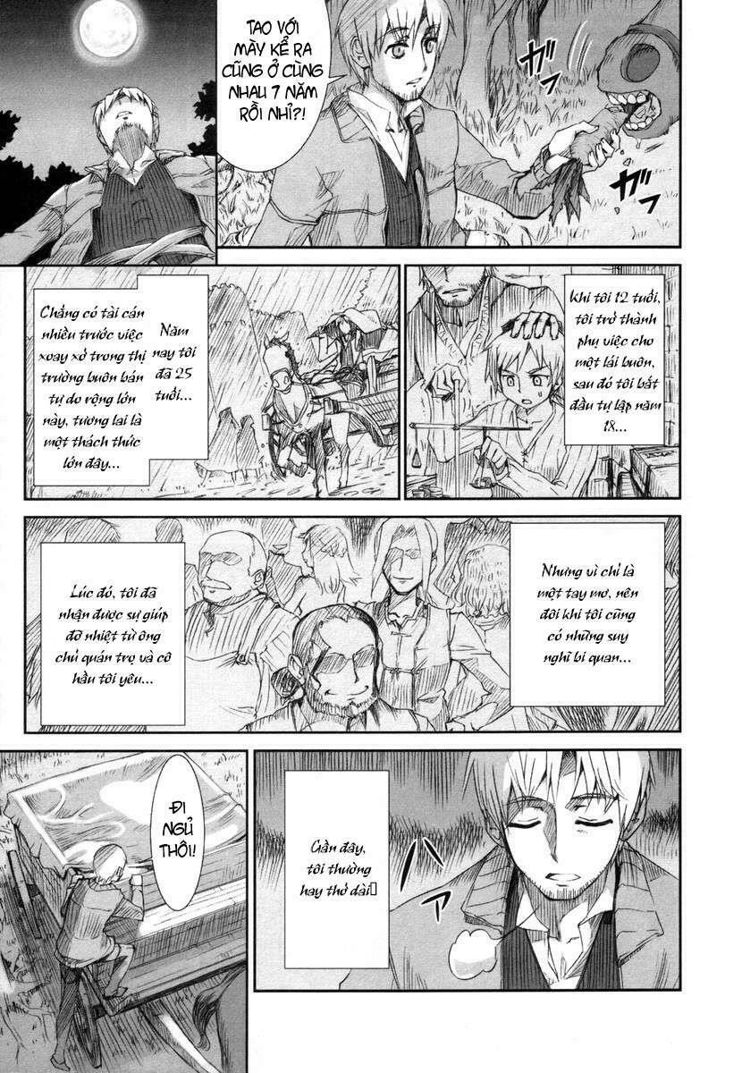 Ookami to Koushinryou: Chapter 1