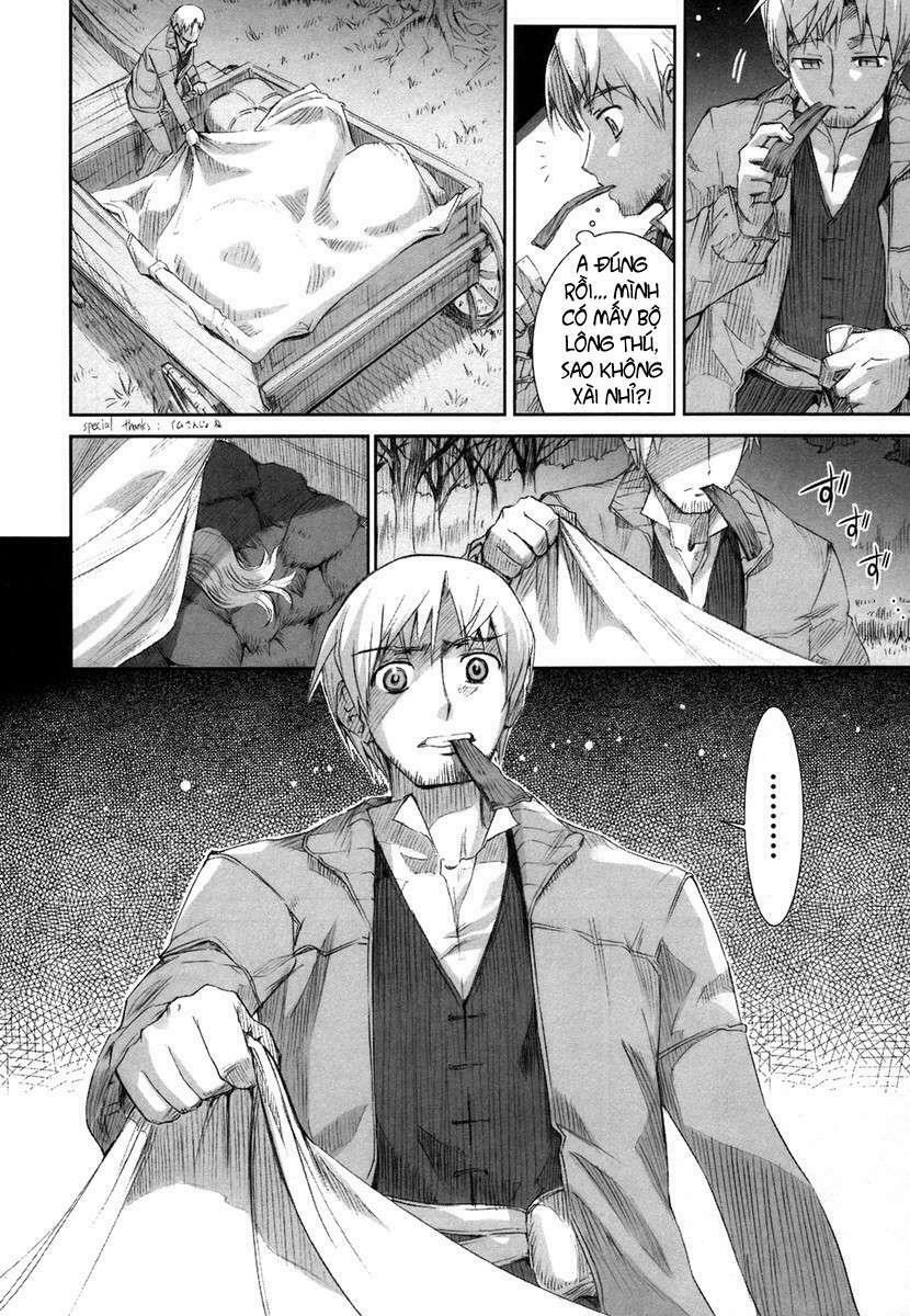 Ookami to Koushinryou: Chapter 1