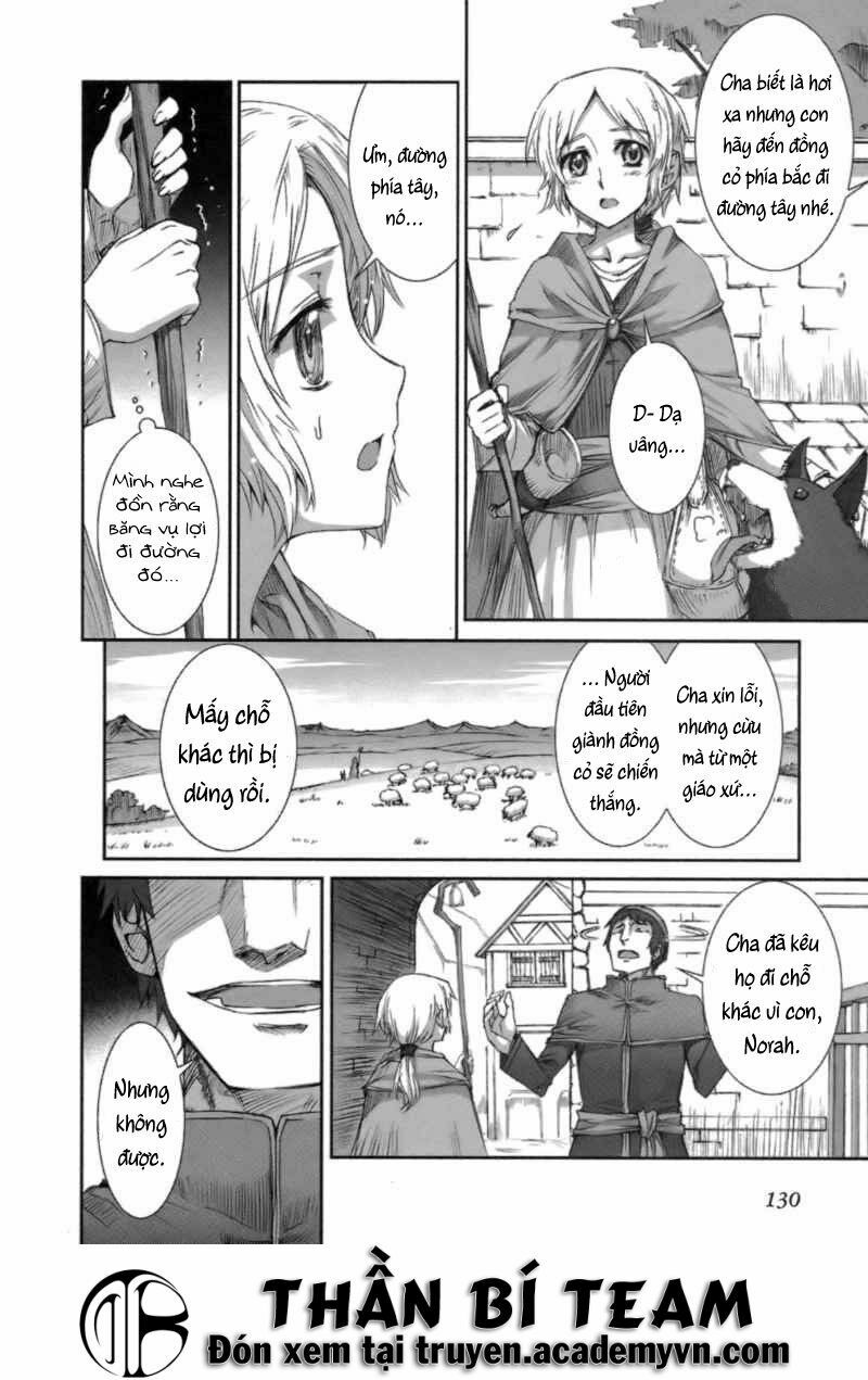 Ookami to Koushinryou: Chapter 17