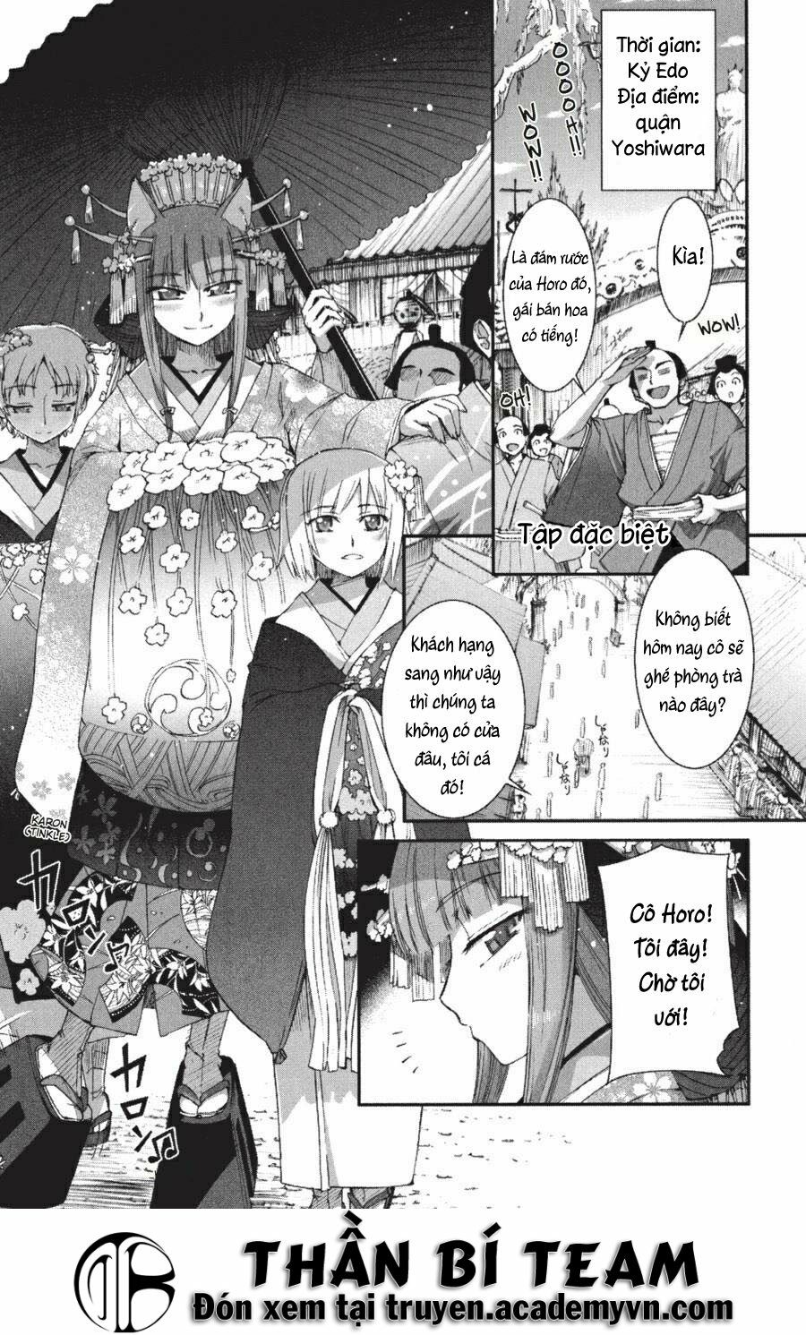 Ookami to Koushinryou: Chapter 18.5