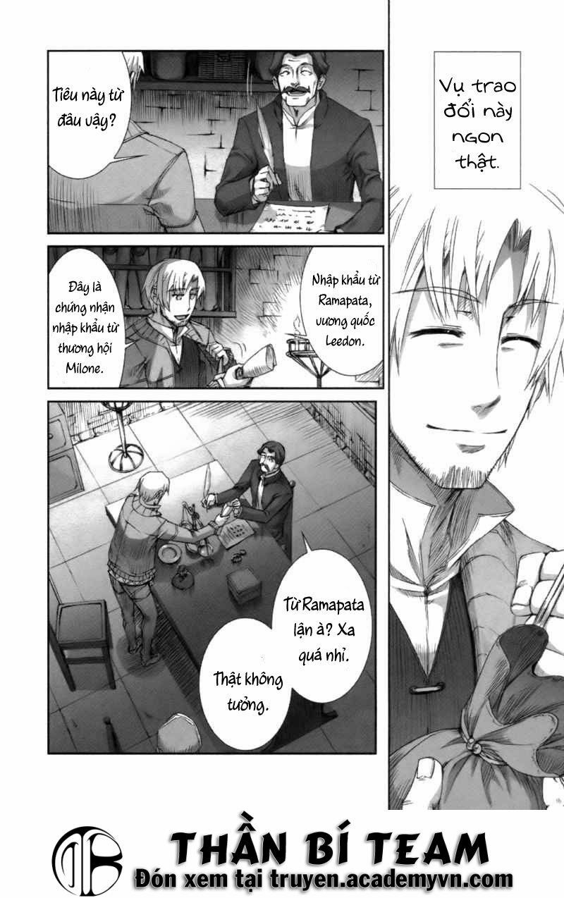 Ookami to Koushinryou: Chapter 18