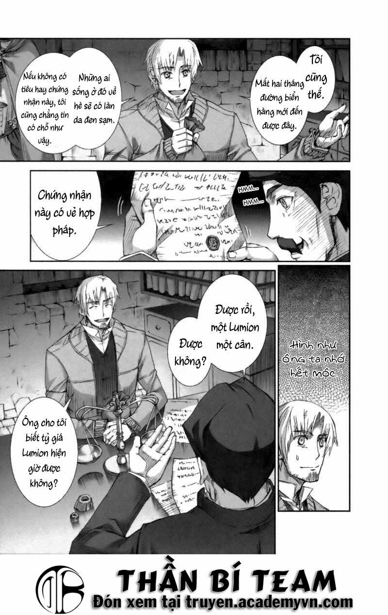 Ookami to Koushinryou: Chapter 18